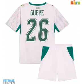 Billiga Senegal Pape Gueye #26 Hemmatröja Barn VM 2026 Kortärmad (+ Korta byxor)